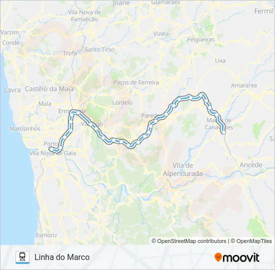 L. MARCO  Line Map