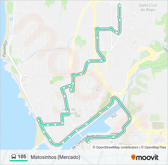 105  Line Map