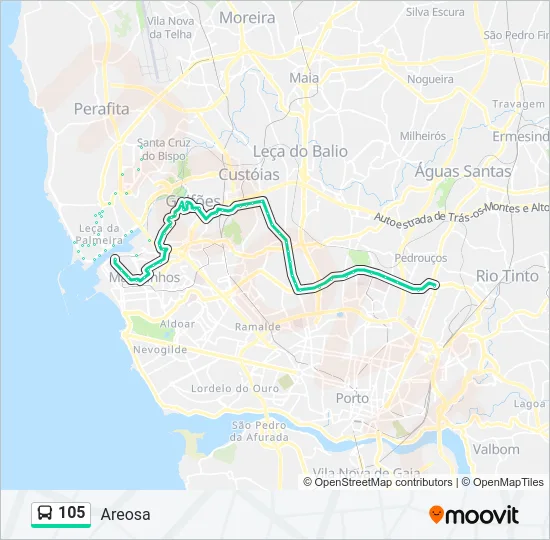 105  Line Map