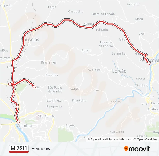 7511  Line Map