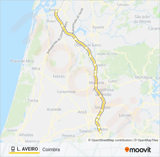 L. AVEIRO  Line Map