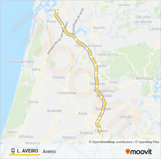 L. AVEIRO  Line Map