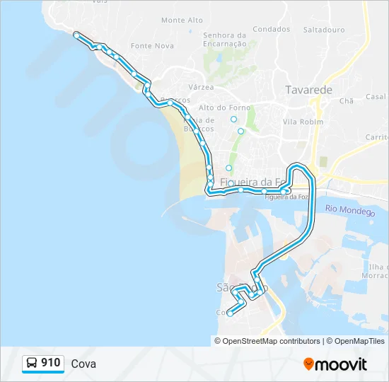 910  Line Map