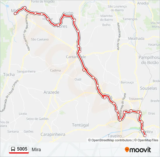 5005  Line Map