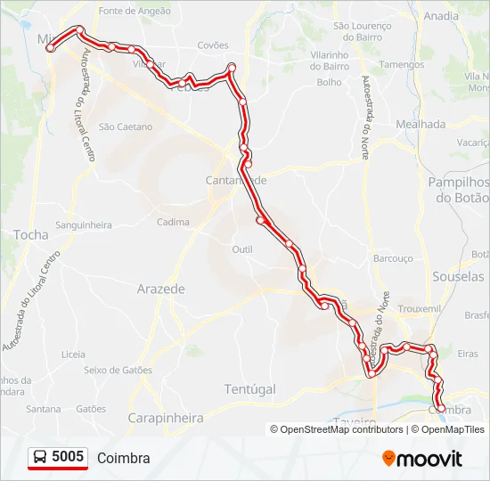 5005  Line Map