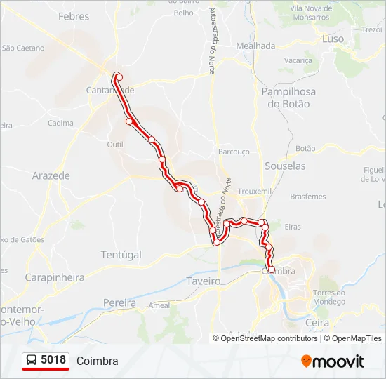 5018  Line Map