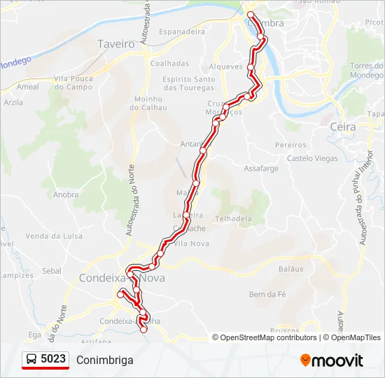 5023  Line Map