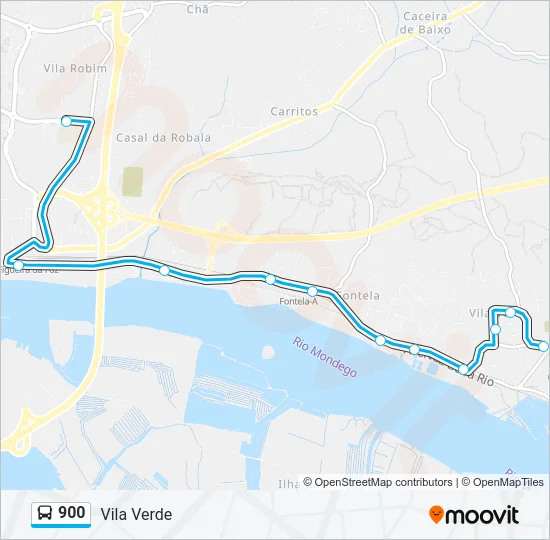 900  Line Map
