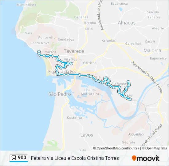 900  Line Map