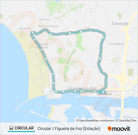 CIRCULAR  Line Map