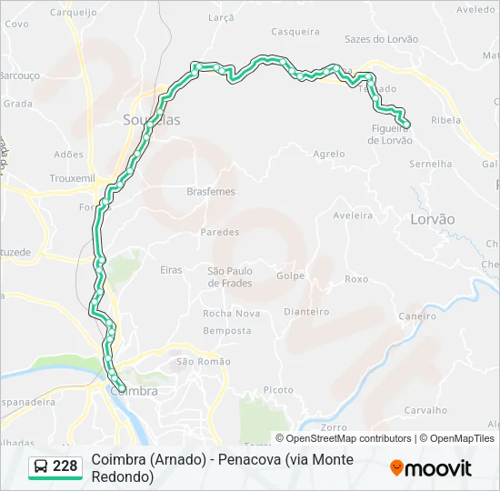 228 Bus Line Map
