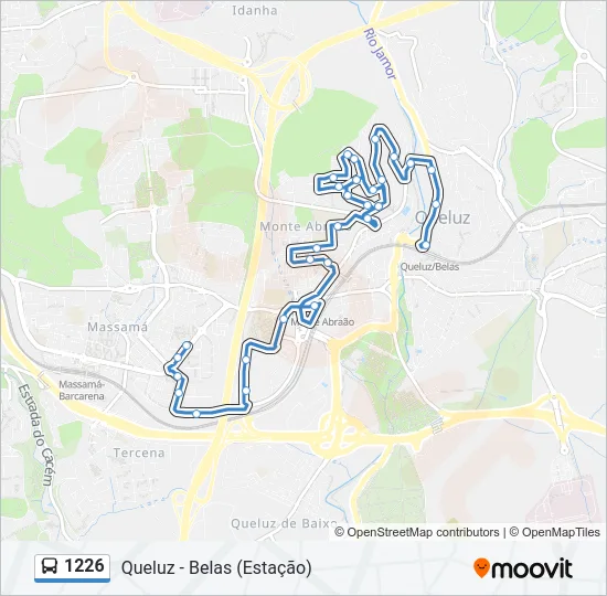 1226 Bus Line Map