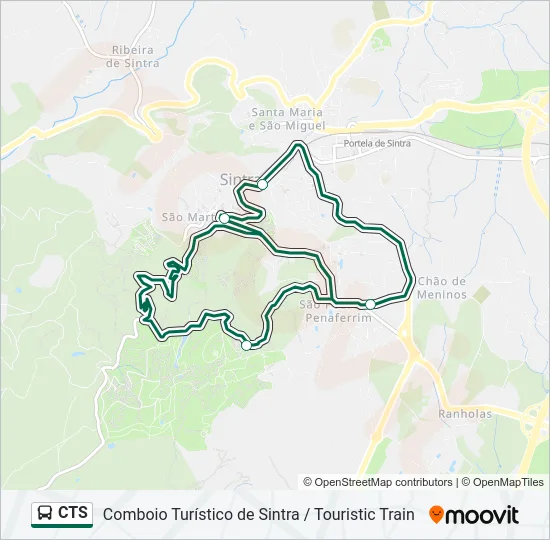 CTS Bus Line Map
