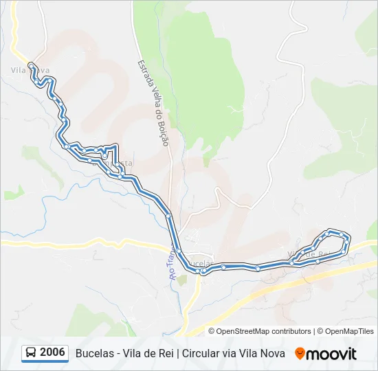 2006 Bus Line Map