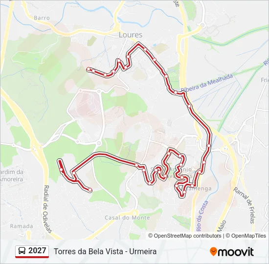 2027 Bus Line Map