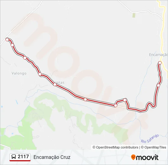 2117 Bus Line Map