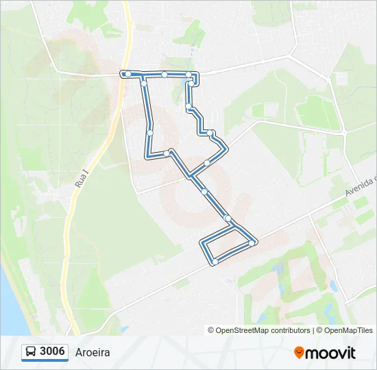 3006 Bus Line Map