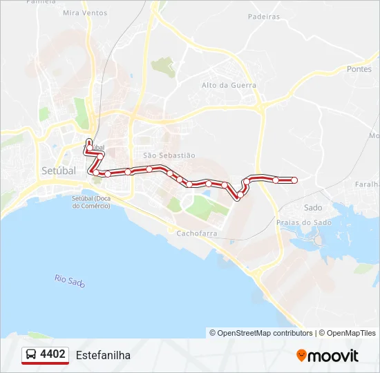 4402 Bus Line Map