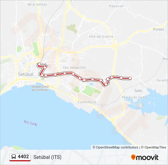 4402 Bus Line Map