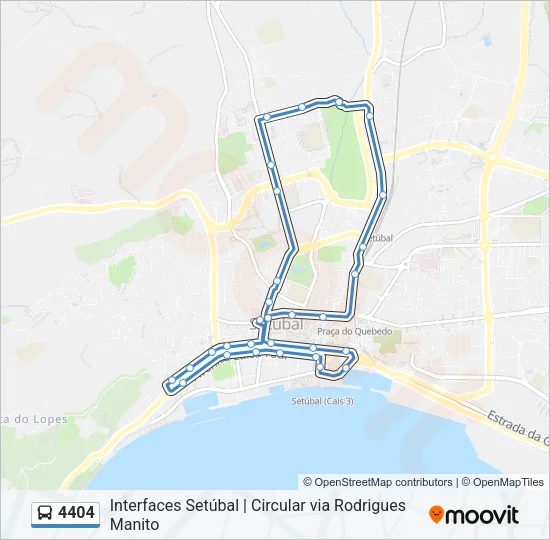 4404 Bus Line Map