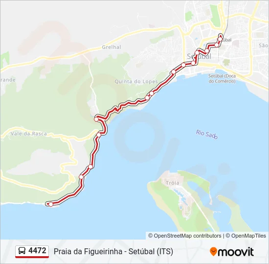 4472 Bus Line Map