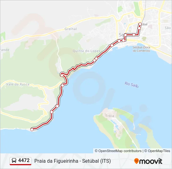 4472 Bus Line Map