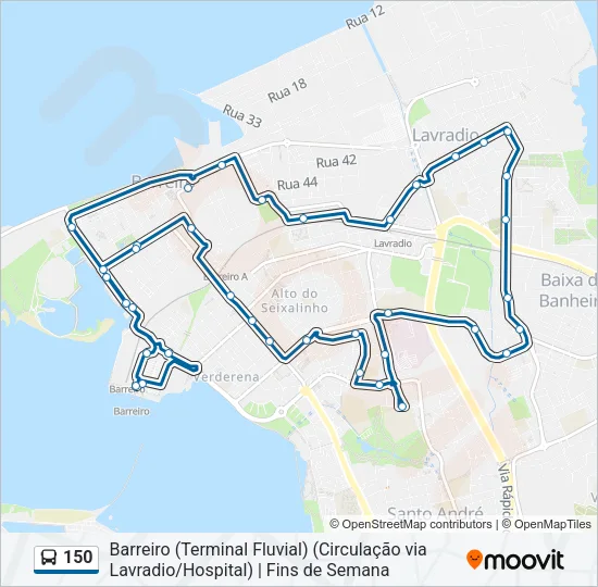 150  Line Map