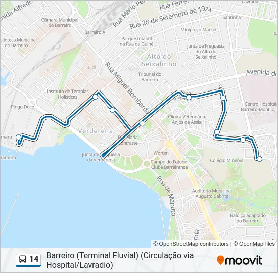 14  Line Map