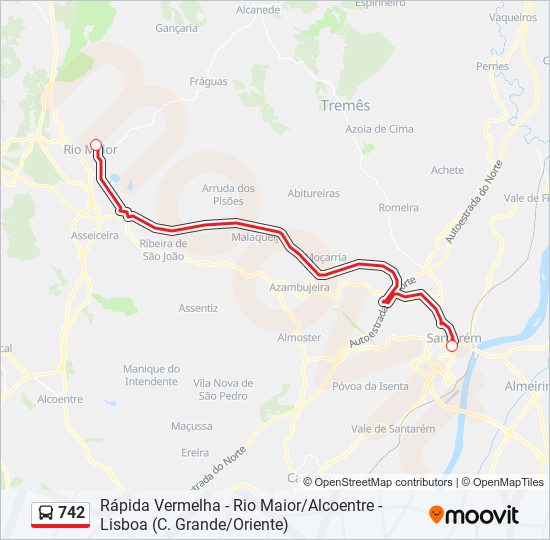 How to get to Betgol in Santarém by Bus?