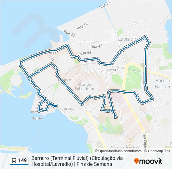 149  Line Map