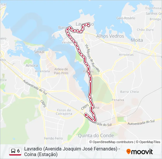 6  Line Map