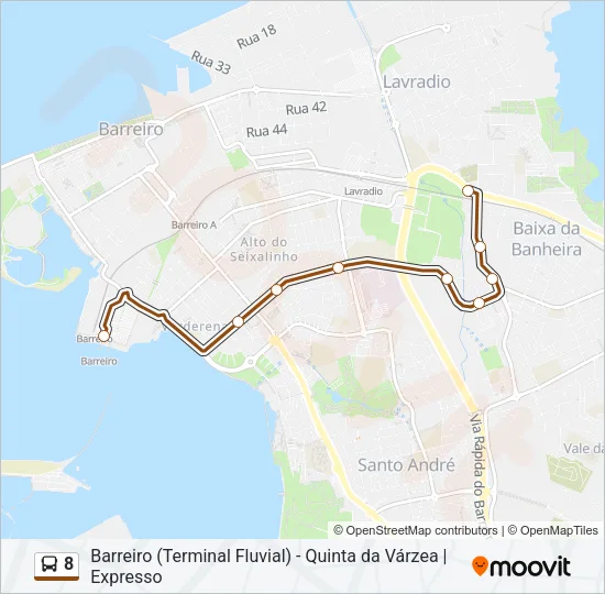 8  Line Map