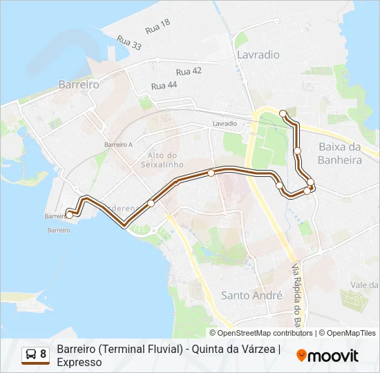 8  Line Map