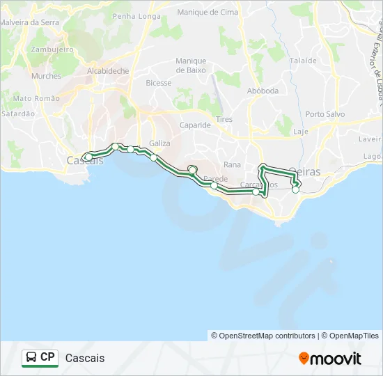 CP Bus Line Map