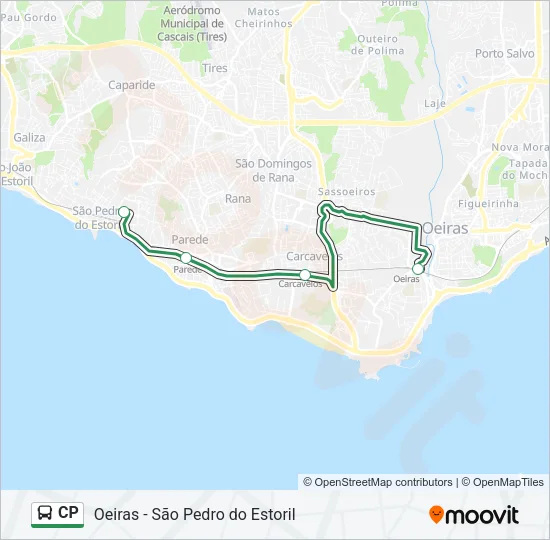 CP Bus Line Map