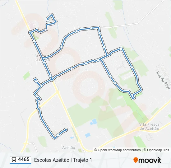 4465 Bus Line Map