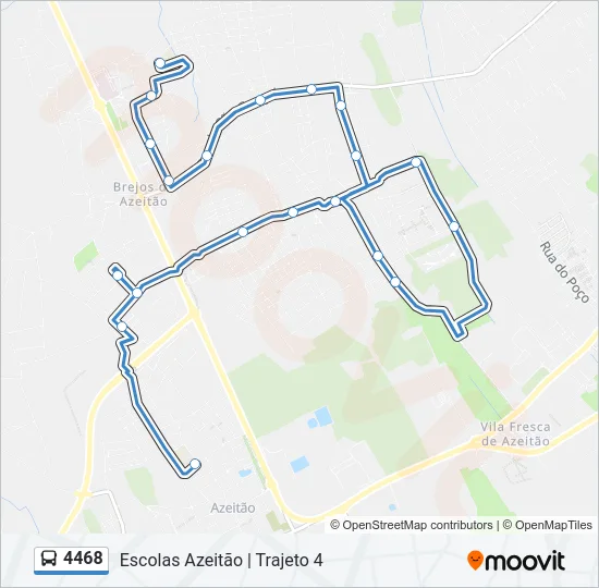 4468 Bus Line Map