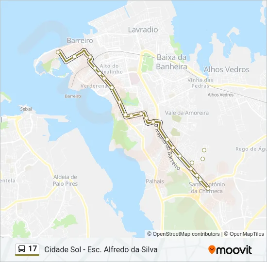 17  Line Map
