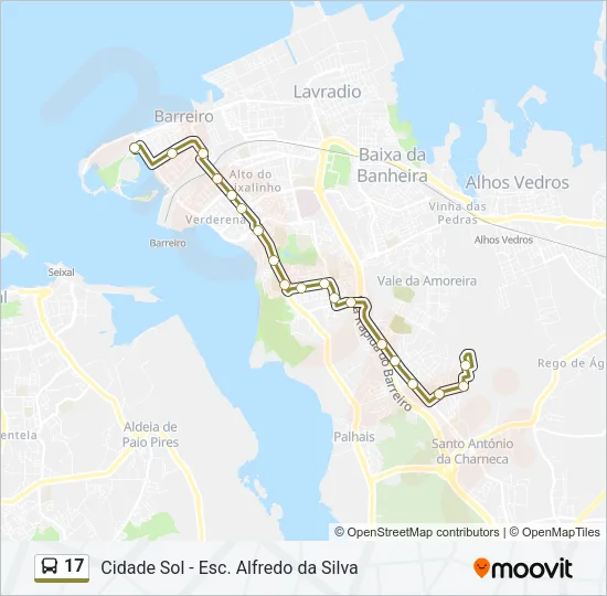 17  Line Map