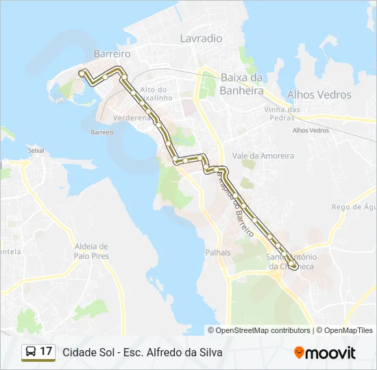 17  Line Map