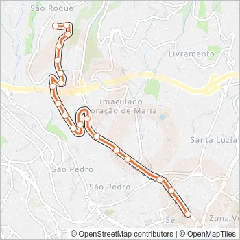 17 Bus Line Map