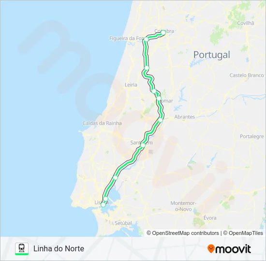 L. NORTE  Line Map
