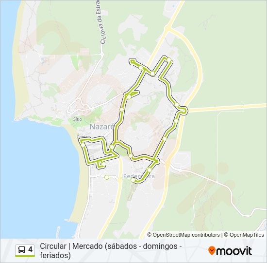4 Bus Line Map