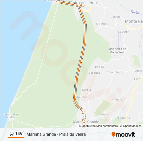 14V Bus Line Map
