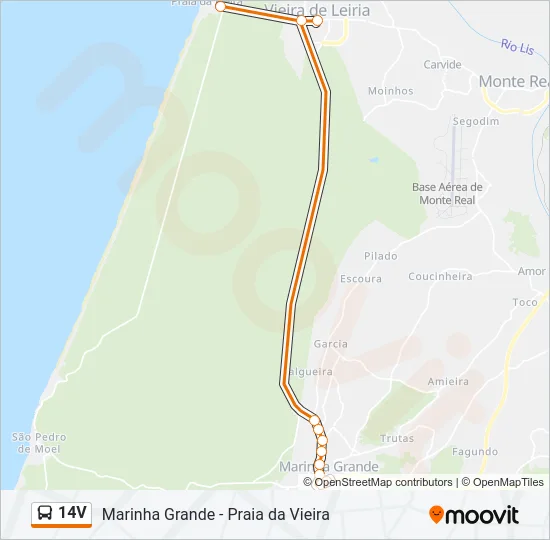 14V Bus Line Map