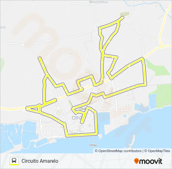 CIRCUITO AMARELO  Line Map