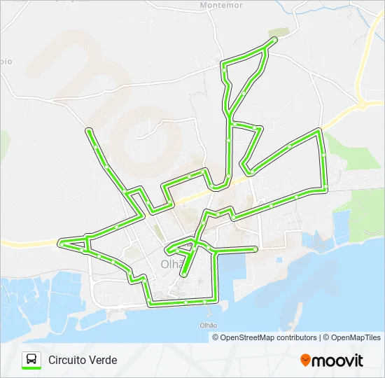 CIRCUITO VERDE  Line Map