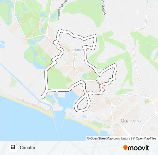 LINHA BRANCA Bus Line Map