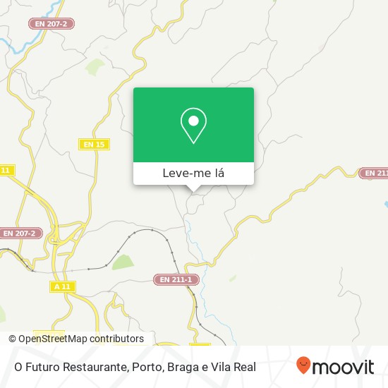 O Futuro Restaurante mapa