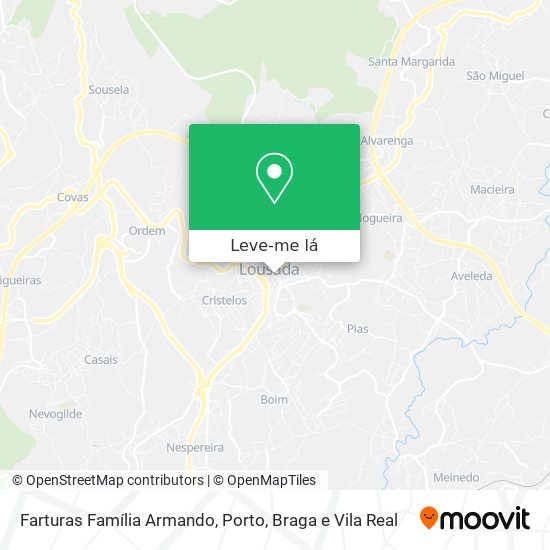 Farturas Família Armando mapa